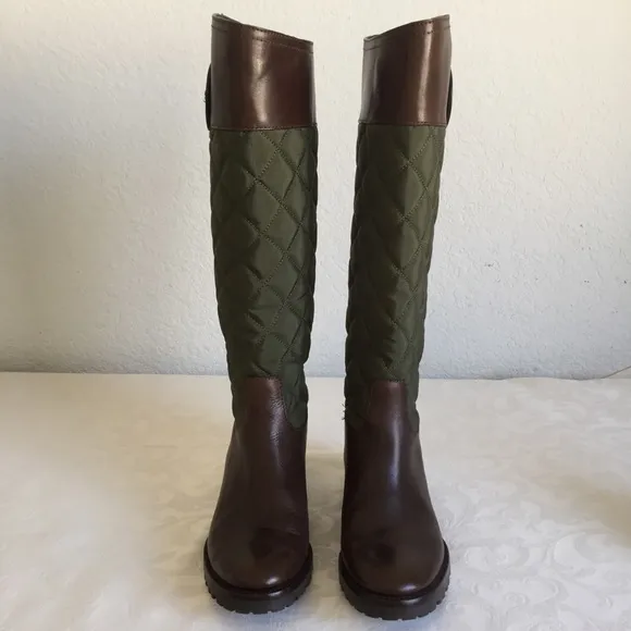 Tory Burch Rowan Quilted Boots