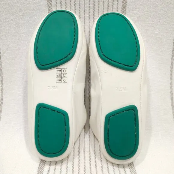 TORY BURCH SPORT Loafers Flats Sz 7 Retro Sport Travel Resort Preppy Classic
