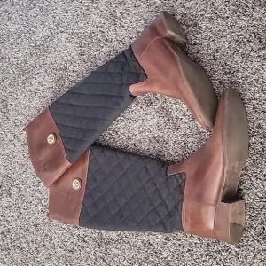 Tory Burch tall leather riding boots