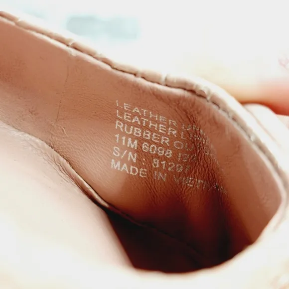 Tory Burch Women's Minnie Travel Cream Snake Embossed Ballet Flats A919