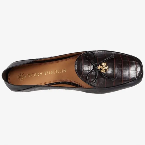 Tory Burch Women's Tory Charm Loafers - Cocoa/Perfect Black
