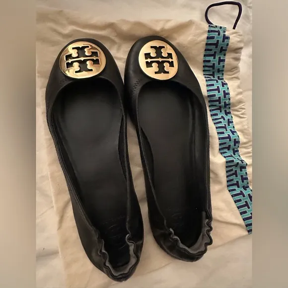 Tory Burtch Ballet Flats 🖤✨