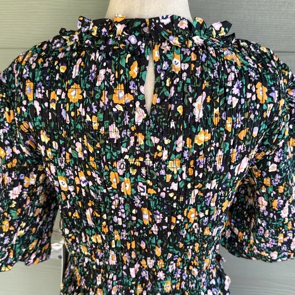 Tuckernuck | Hyacinth House Floral Smocked “Samantha” Midi Dress