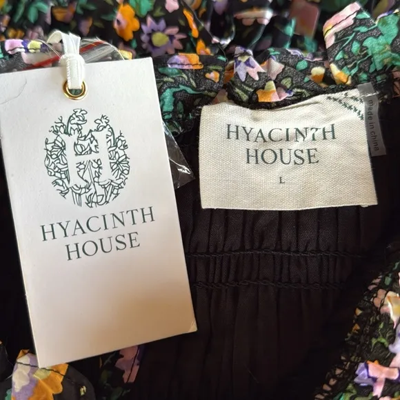 Tuckernuck | Hyacinth House Floral Smocked “Samantha” Midi Dress