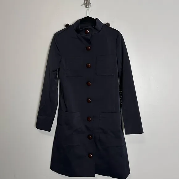 TUCKERNUCK Navy Buttoned Darcey Dress