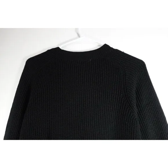 Tuckernuck Pomander Place Black Ainsley Dress Retro Mod Chunky Knit Size XL EUC
