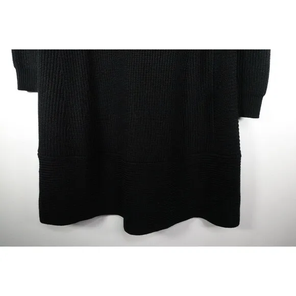 Tuckernuck Pomander Place Black Ainsley Dress Retro Mod Chunky Knit Size XL EUC