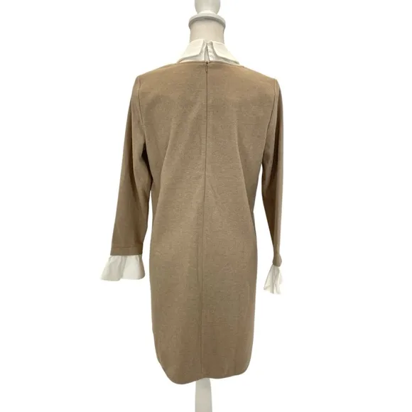 Tuckernuck Sandwhisp Dakota Dress Small Camel/White