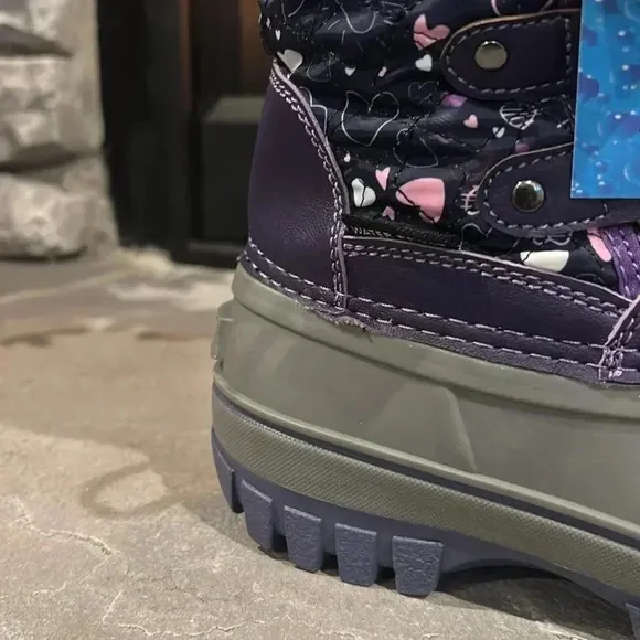 Tundra Perth Water resistant Thermolite insulation, zip up faux fur snow boots-5
