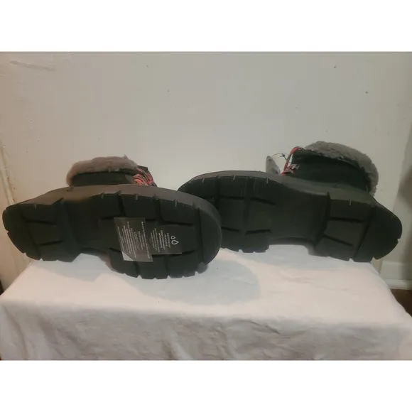 UGG ASHTON ADDIE BLACK LEATHER WATERPROOF WINTER WOMEN'S BOOTS SIZE US 7