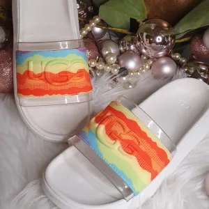 Ugg Cali Collage women slides Size5
