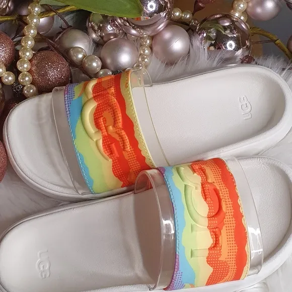 Ugg Cali Collage women slides Size5