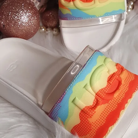 Ugg Cali Collage women slides Size5
