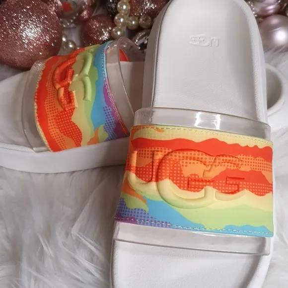 Ugg Cali Collage women slides Size5