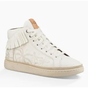 Ugg Cali High Fringe Leather Fashion Sneakers