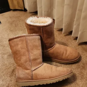 UGG Classic Short Cozy Tan Shearling Boots
