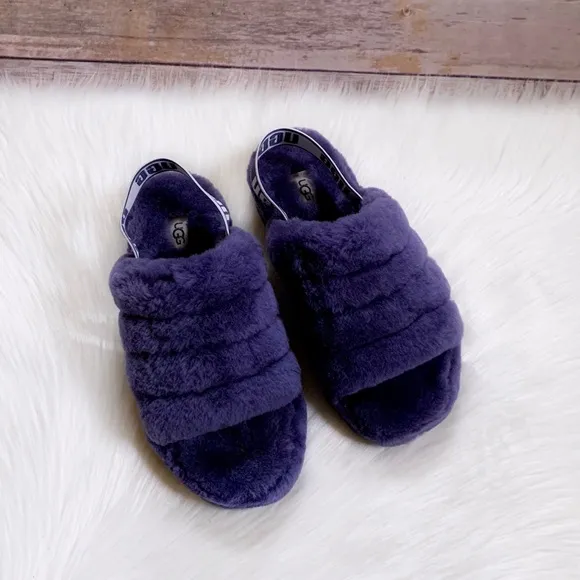 UGG Fluff Yeah Slides In Medallion