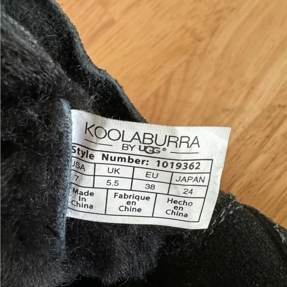 UGG Koolaburra Womens Shazi Short Suede Ankle Cold Weather Boots Size 7