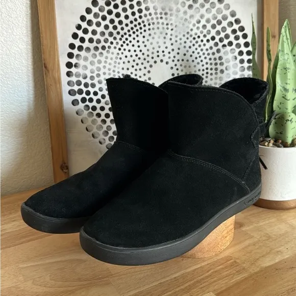 UGG Koolaburra Womens Shazi Short Suede Ankle Cold Weather Boots Size 7