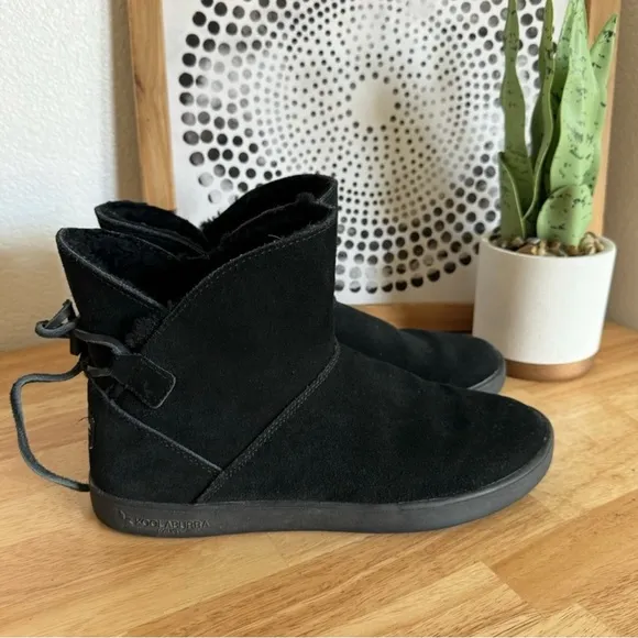 UGG Koolaburra Womens Shazi Short Suede Ankle Cold Weather Boots Size 7