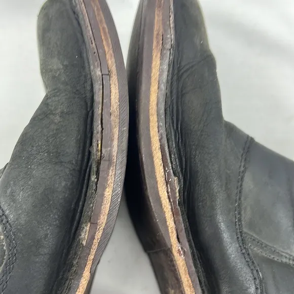 UGG Leather Puffy Quilted Boots