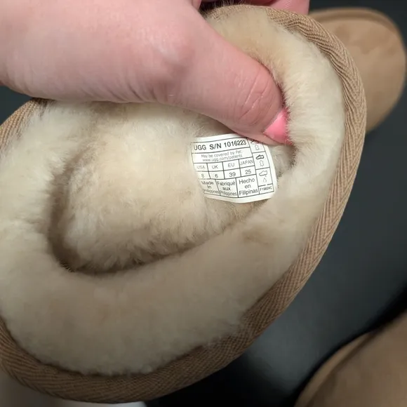 UGG Tan Shearling Boots