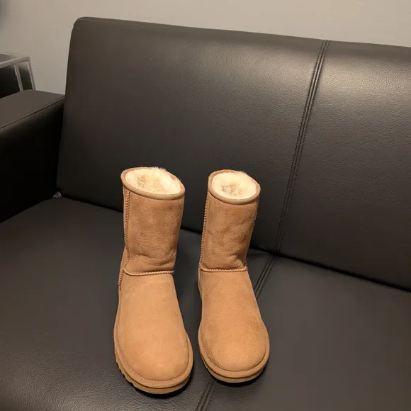 UGG Tan Shearling Boots