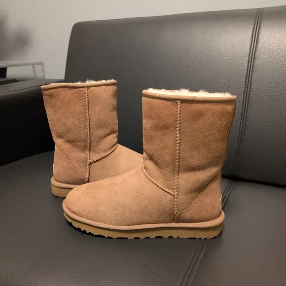 UGG Tan Shearling Boots