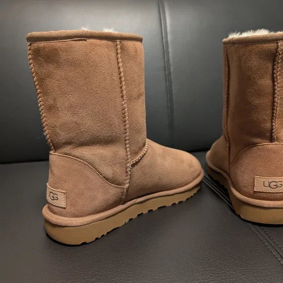 UGG Tan Shearling Boots