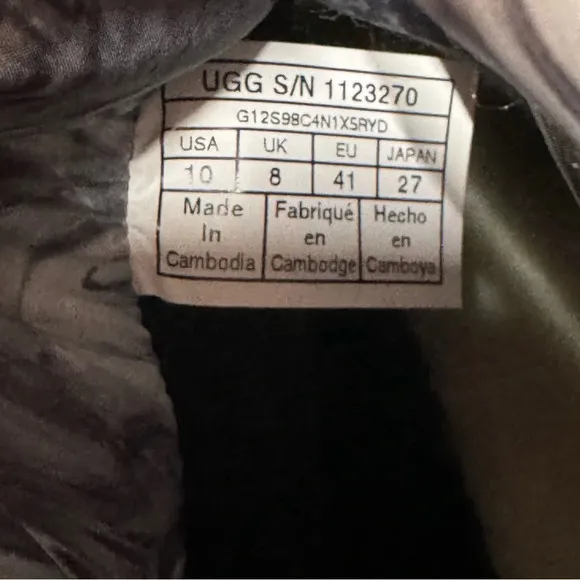 UGG Waterproof Yose Puff Marble Drytech Uggplush Boots