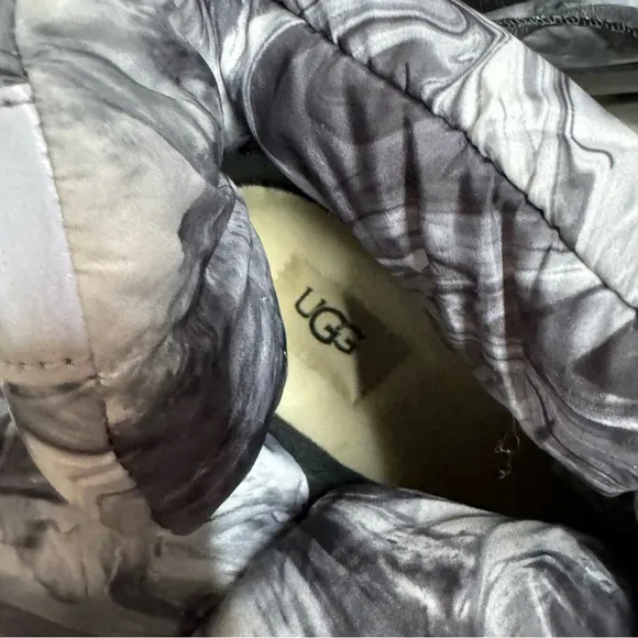 UGG Waterproof Yose Puff Marble Drytech Uggplush Boots