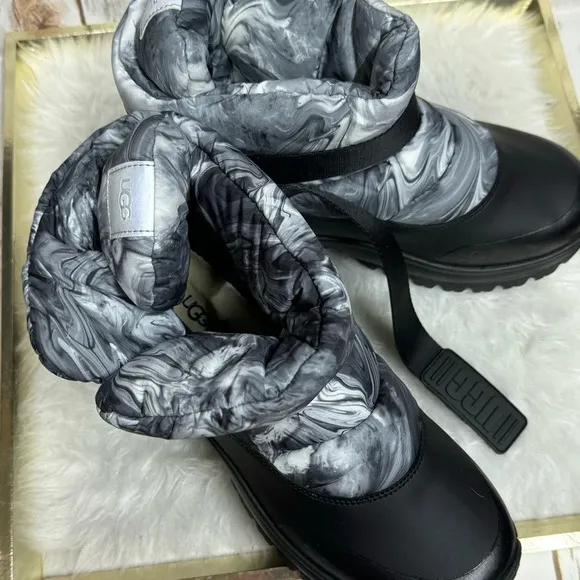 UGG Waterproof Yose Puff Marble Drytech Uggplush Boots