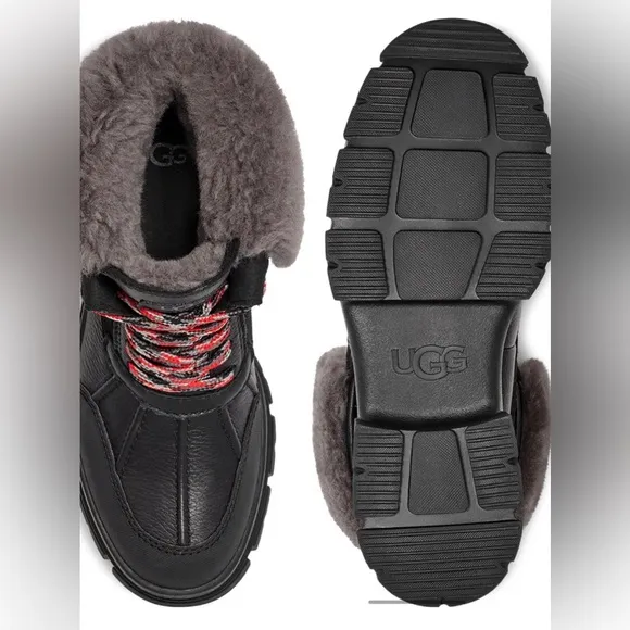 UGG Women’s Ashton Adie Black Waterproof Boot
