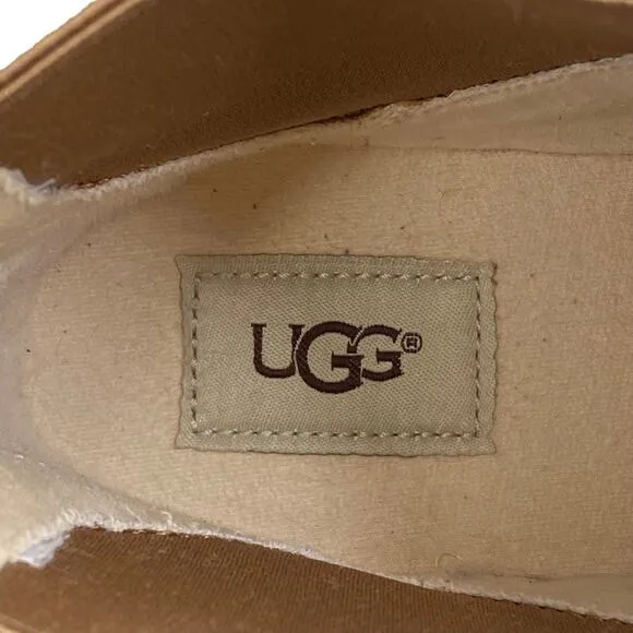 UGG Women’s Hollyn Deco Quilted Brown Slip On Ankle Boots Size US 9