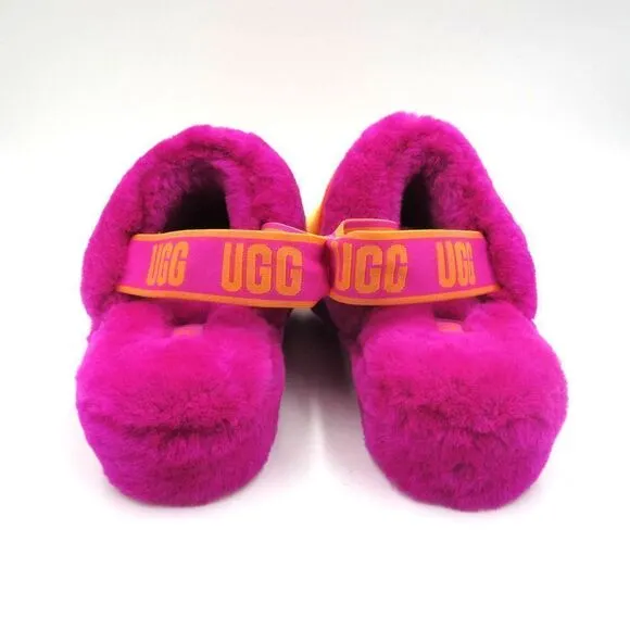 UGG FLUFF YEAH WOMEN'S SLIPPER SANDALS SLIDES SZ 8