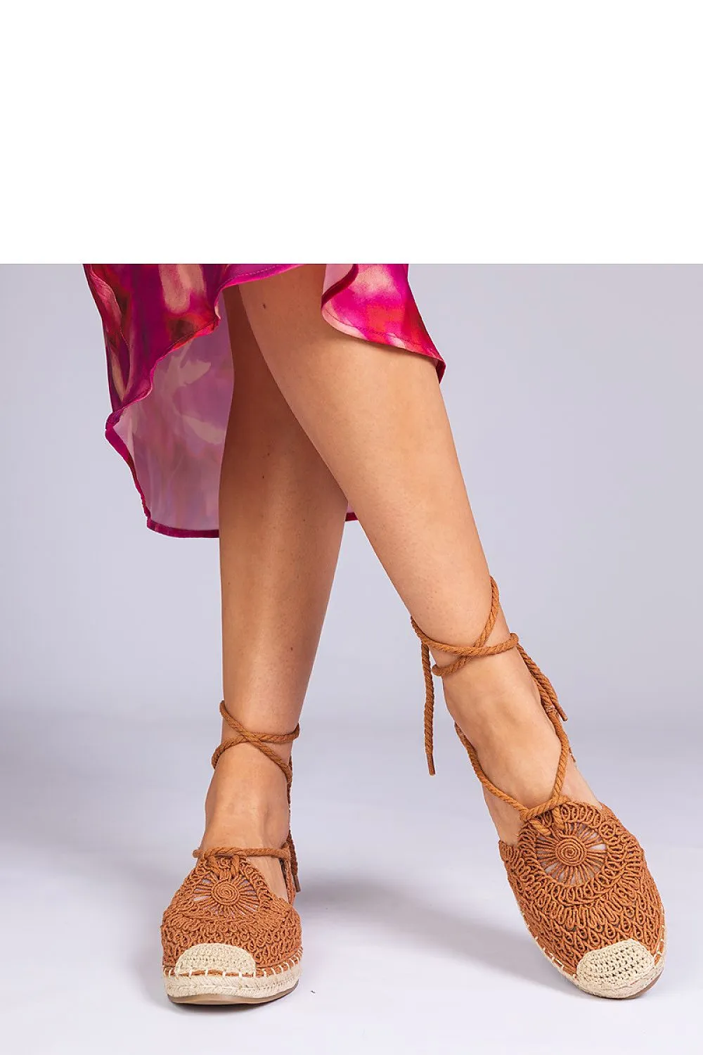 Unique black espadrille sandals with a flat heel