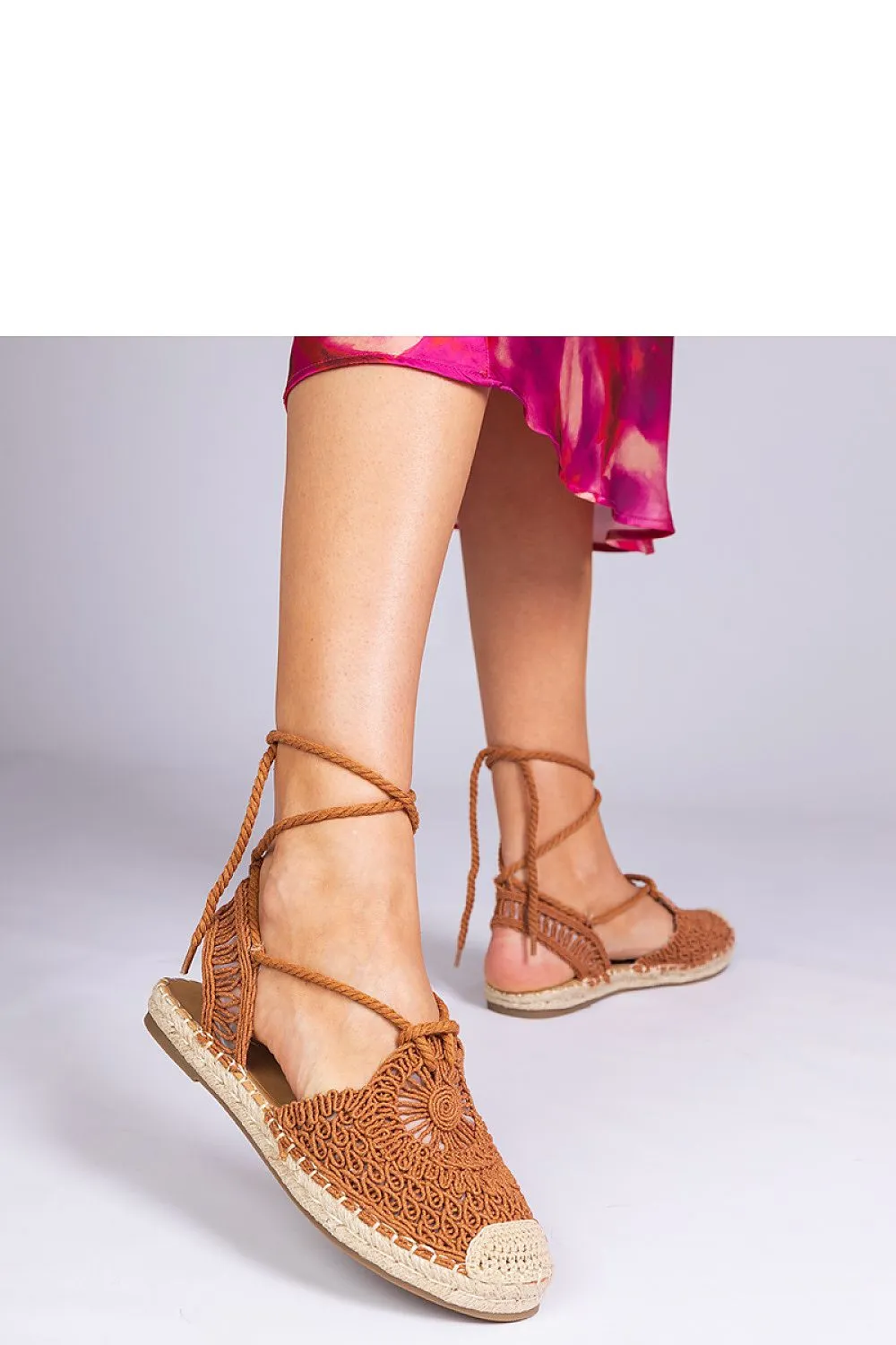 Unique black espadrille sandals with a flat heel