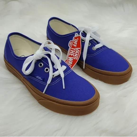 Vans Authentic Low Top Canvas Sneakers Spectrum Blue