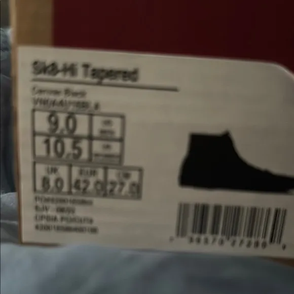 Vans Black High-Top Sneakers Canvas Style