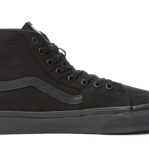 Vans Black High-Top Sneakers Canvas Style