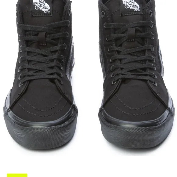 Vans Black High-Top Sneakers Canvas Style