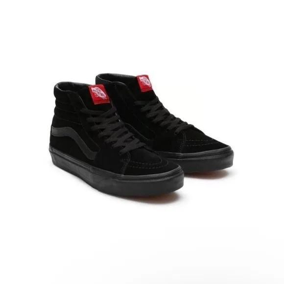 Vans Black Sk8-Hi Sneakers 10