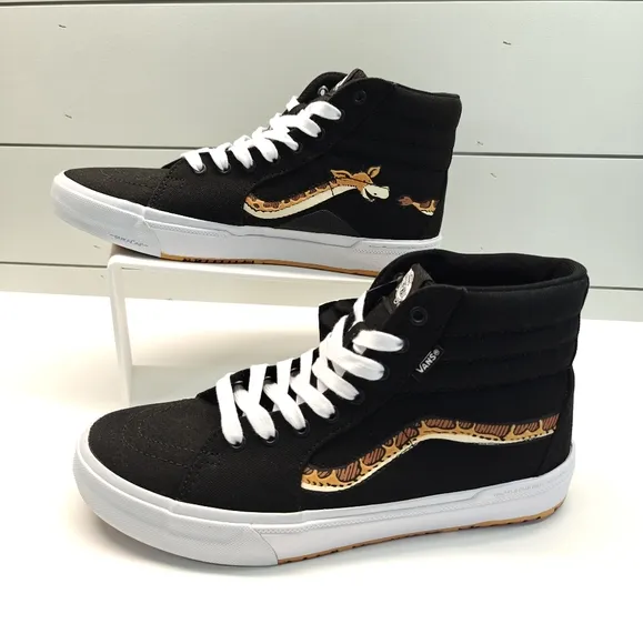 Vans Fairdale BMX SK8-Hi Giraffe Canvas Casual Unique Sneakers size Men's 10.5
