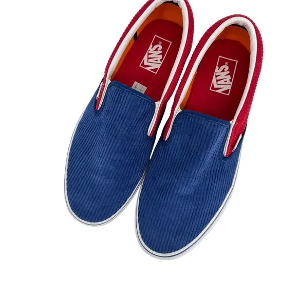 VANS Men's Era Corduroy Slip On Fashion Casual Sneakers Size 11