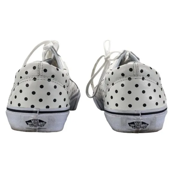 VANS Off The Wall Dot White Fashion Sneakers From Japan Men's 8.5 Women's 10
