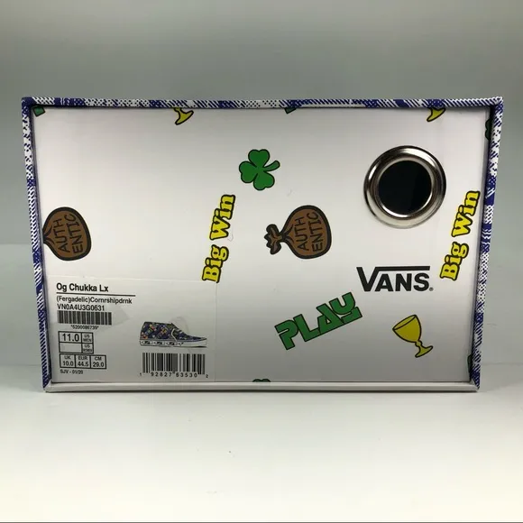 VANS OG Chukka Fergadelic Corner Shop Drink Shoes