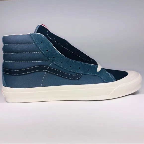 VANS OG Style 138 LX Suede Blue Mirage Sneakers