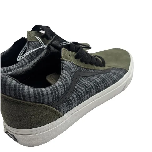 Vans Old Skool Grunge Plaid Multi Green Size US 11.5 Men New  Rare Sneakers