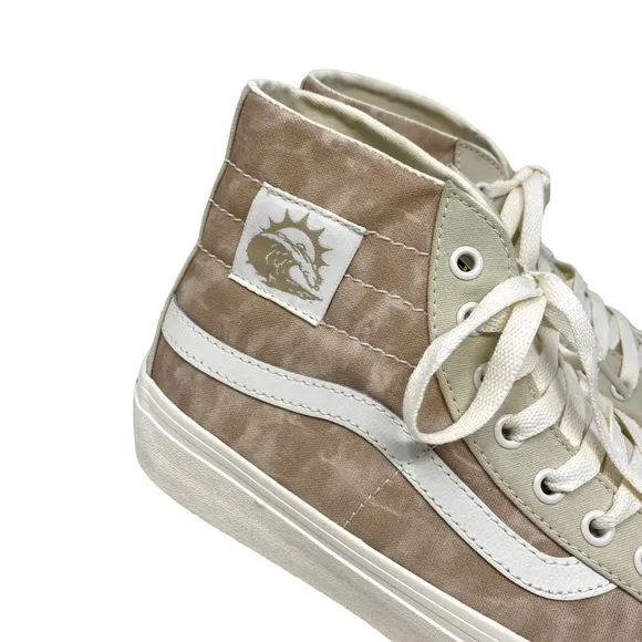 VANS Sk8-Hi 38 Decon Shoe Sand Canvas Men's Size Sneakers Skate VN0A4BX62ZA