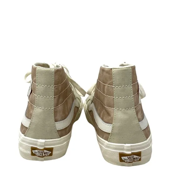 VANS Sk8-Hi 38 Decon Shoe Sand Canvas Men's Size Sneakers Skate VN0A4BX62ZA